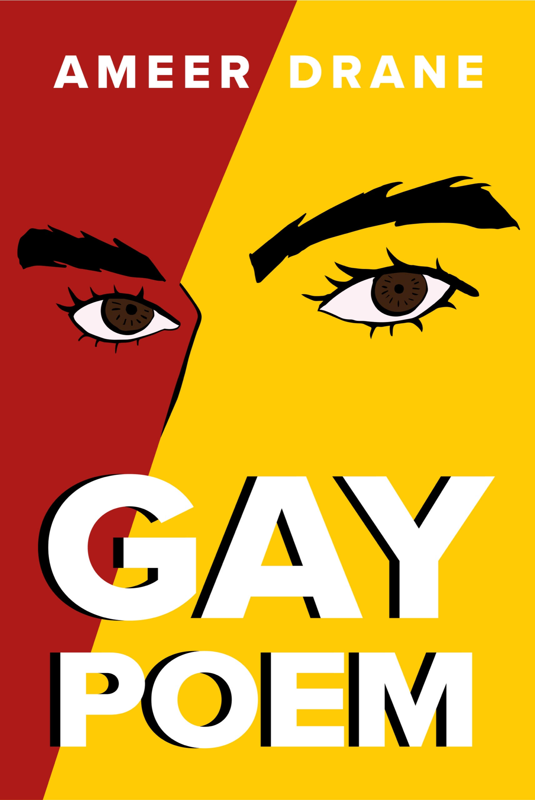 Gay Poem by Ameer Drane Image of cover design for the gay poetry book, Gay Poem by Ameer Drane.